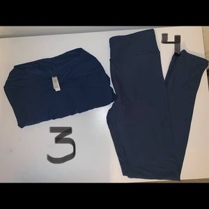 LulaRoe Leggings Navy Blue